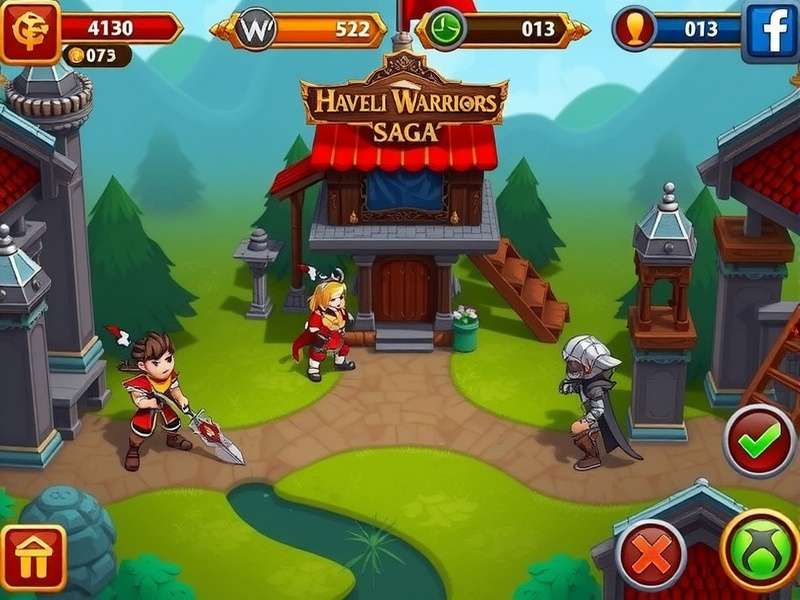 Haveli Warriors Adventure Saga gameplay screenshot